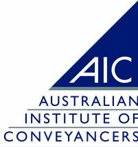 Australian Institute of Conveyancers (Vic Division) Incorporated Code