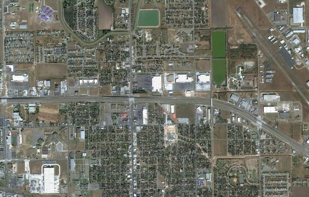 Aerial photograph Texas Boulevard