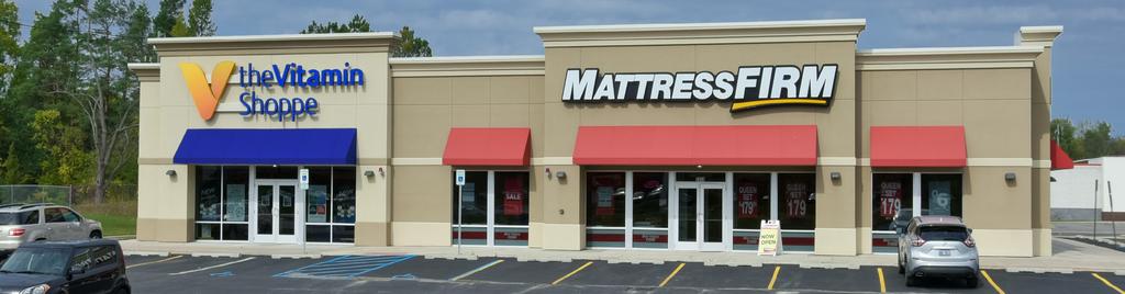 Tenant Overview - Mattress Firm Vitamin Shoppe ACTUAL PROPERTY VITAMIN SHOPPE helps vitamin-takers meet their recommended daily requirements.