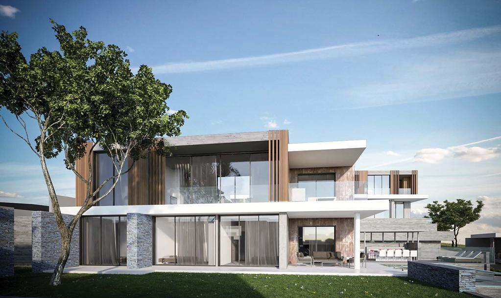 Exclusive boutique residences with sea views The Plateau is a cluster of 14 exclusive