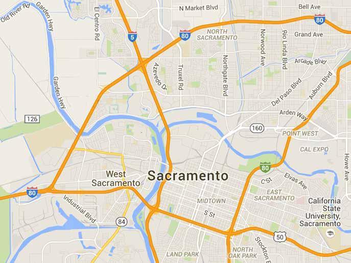 DRIVING DIRECTIONS FROM SACRAMENTO + + Take I-5 North + + Exit 522 merge onto