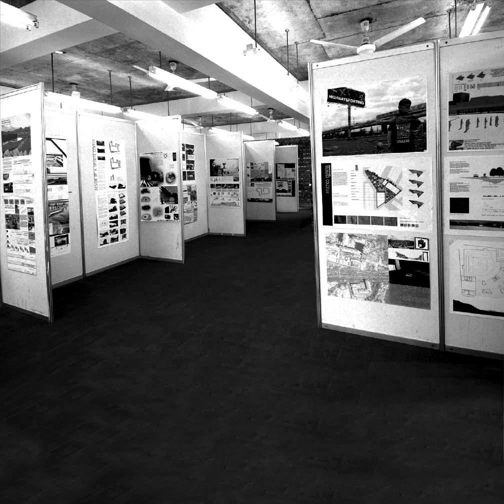 The Department has several exhibition facilities in its campus and students' works are put on display on a regular basis. These are mainly design works as well as photography and graphic art.
