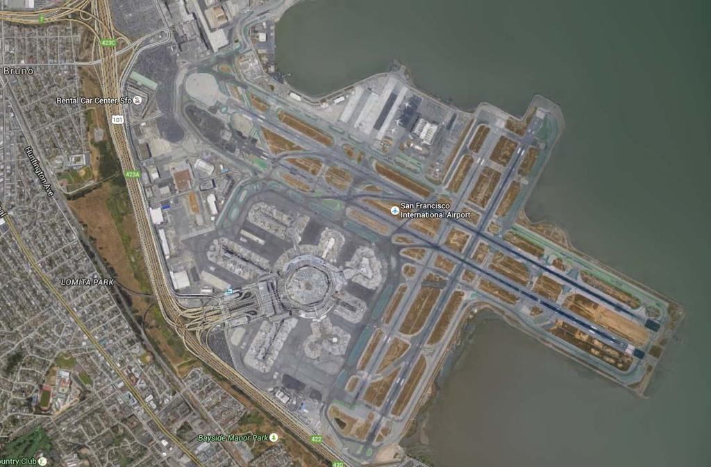624 NORTH MCDONNELL ROD WEST FIELD ROD 624 Site Plan of San Francisco Interna onal irport & Site Loca on The Exis ng Site 624 is an exis ng facility that houses emergency generators.