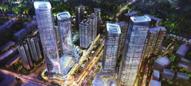 Chengdu ICC coming to the new financial district with extensive transport connections Beijing APM mall is in the prime Wangfujing shopping area.