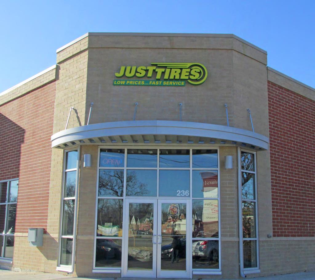 BRAND NEW JUST TIRES 236 NORTH ROUTE 83 I ELMHURST, ILLINOIS 60126 OFFERING MEMORANDUM For more information please contact: MICHAEL KAIDER NNN Specialist First Vice President +1 630 573 7015 michael.