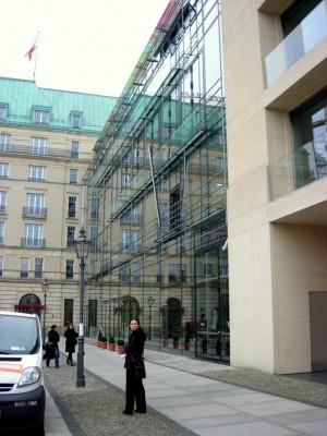 built in 2005 by Behnisch Architekten The exterior regular steel and glass façade prelude