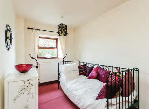 The remaining south facing bedroom commands rural views whilst the west facing room once again offers a dual aspect and commands a pleasant outlook over the garden.