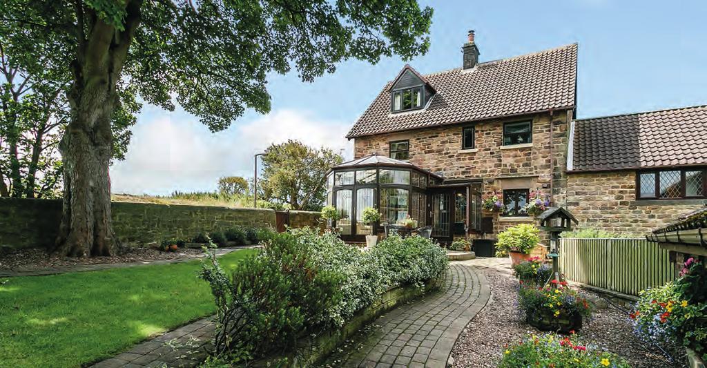 A stunning conversion of a former farm building offering spacious accommodation;