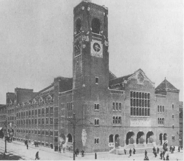 Hendrik Petrus Berlage, Exchange, Amsterdam, 1897-1903 Berlage was a man of great seriousness who would not accept anything that was fake and it was he who had said that nothing whould be built that