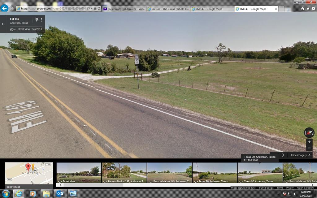 5 The picture above shows the fence line of Sheriff s Sowell property.