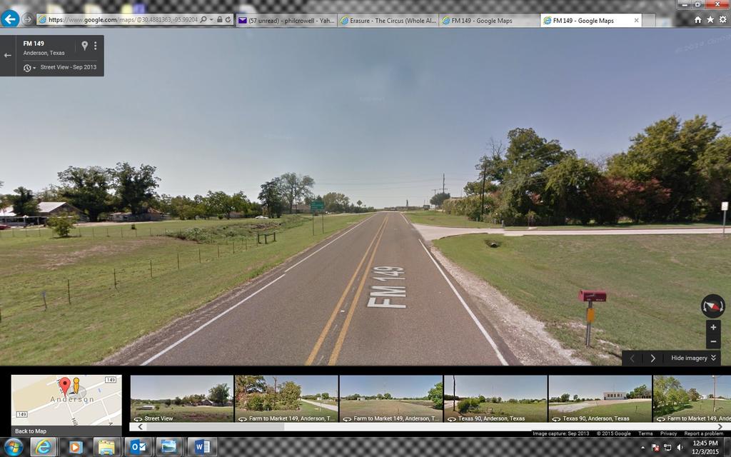 Also shown is a green highway sign that says Law Enforcement Center (with an arrow that points to the Law