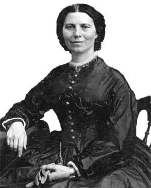 Clara Barton (1821-1912) Founded the American Red Cross very interested in the concept of war because her father told her many stories about it.