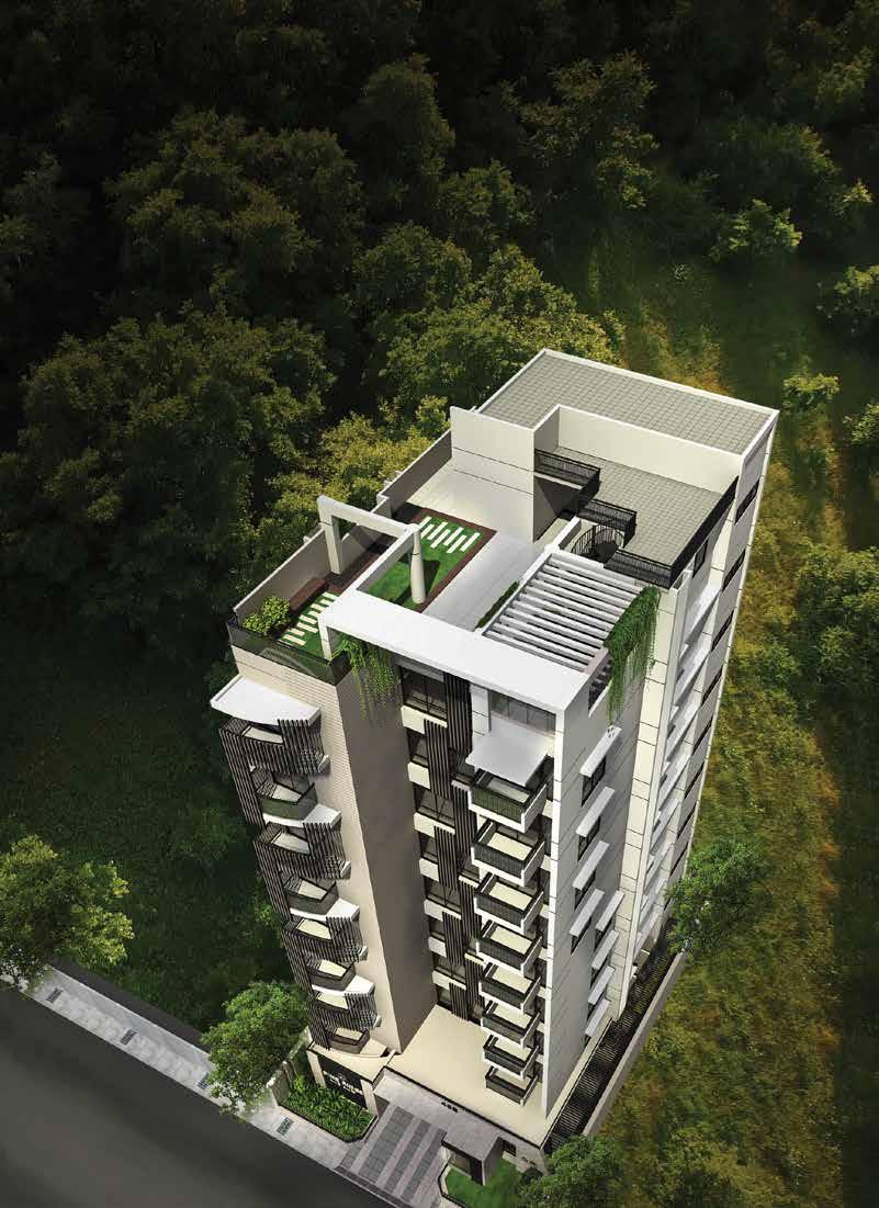 Pine Ridge Pine Ridge is a uniquely designed building suitably located at Block # D, Bashundhara R/A. With 2039sft, Pine Ridge comprises of three bedrooms and bathrooms.
