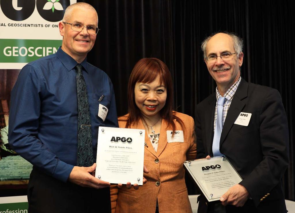 APGO s work stands on the shoulders of its very committed member volunteers.
