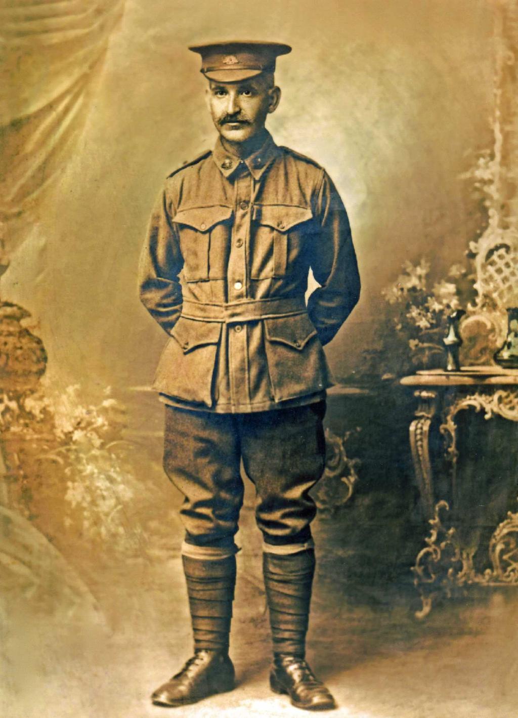 Private James Forbes (relative) No. 741 38th Battalion - aged 24 James was a farm manager from Werribee in Victoria & he enlisted into the AIF in Feb., 1916.