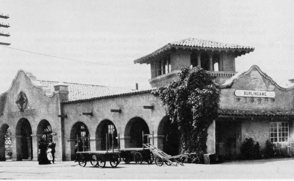 UTILITAS FIRMITAS VENUSTAS Northern California Chapter Society of Architectural Historians Volume 8, Number 1 RIDING THE RAILS Tour of the Rail Stations along the Peninsula Caltrain Corridor,