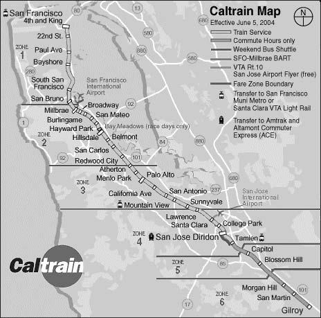 Tour Caltrain Station Tour, June 25, 2005 Registration for June 25, 2005 Events: [please print] Name: Affiliation: Address: City/State/Zip: E-mail address: Tours and Sack Lunch ($25 each person)
