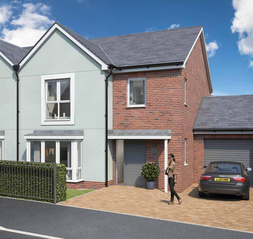 THE GOLDING (S) PLOTS 41-42, 45-48, 51-54 FOUR BEDROOM SEMI-DETACHED HOUSE WITH GARAGE 55 56 54 53 52 51 112 49 48 47 46 45 44 43 42 50 41 40 Golding Road 68 69 70 71 72 77 76