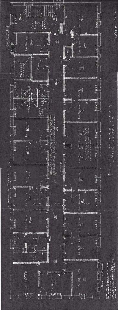 Plate 10 Architect s drawing, First Floor Plan.
