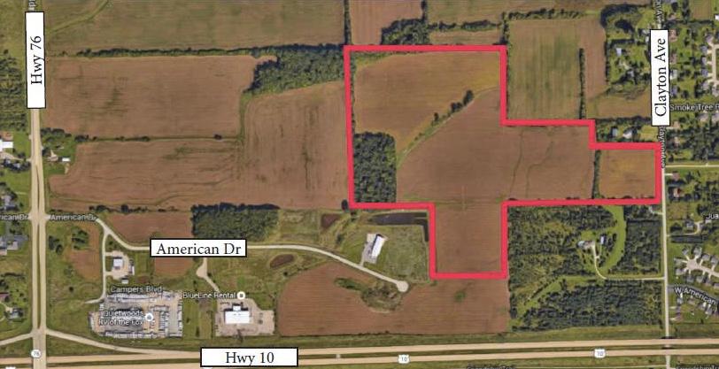 Possible multi-family sites; minutes to Outagamie County Airport Greg Landwehr at 920.560.5037 or Martin Wagner at 414.788.