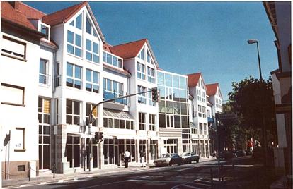 Frankfurt, Kelkheim 1993-1994 Residential- and office building, design