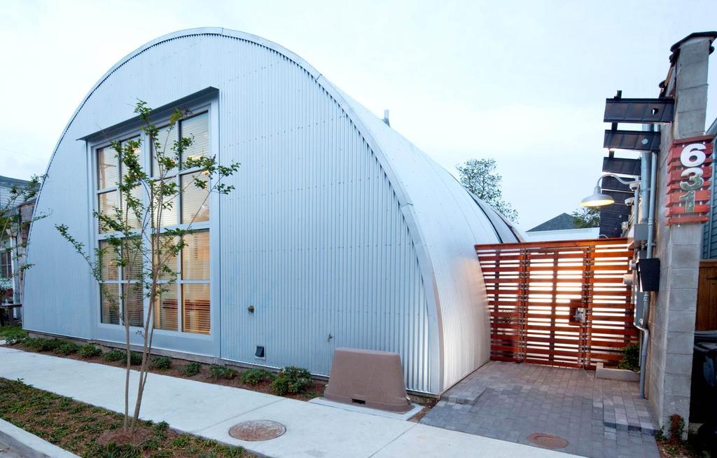 RA6.02 Renovation of a Quonset Hut structure into a boutique hotel has provided