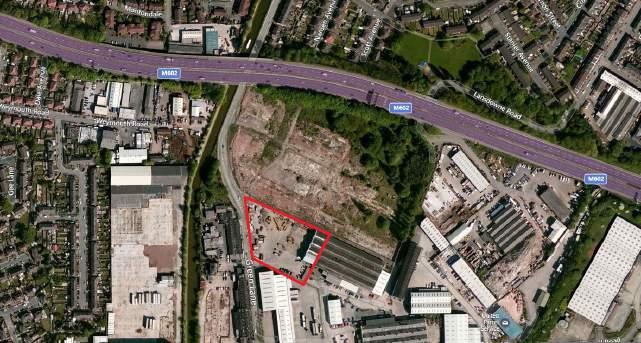 Price: 500,000 GREEN LANE, ECCLES, MANCHESTER M30 0YD The site is currently used as a vehicle depot/storage yard.