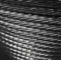 Stainless Steel Wire Ropes (AISI 316L) Sold as bespoke lengths to suit application or in 250m and 500m reels Varying constructions and