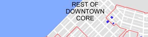 Just over two-thirds of the Downtown Core s SNRF units are in the DE.C.G.