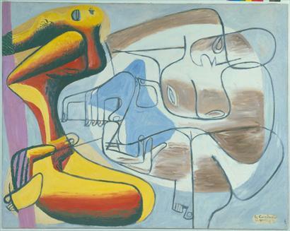 THE BODY IN THE WORK OF LE CORBUSIER Like many great architects, Le Corbusier dabbled in various artistic mediums outside of architecture, notably sculpture and painting.