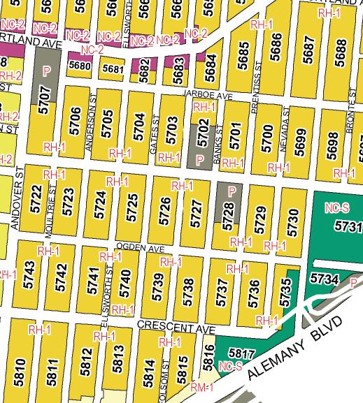 Zoning Map TOMPKINS AVE.
