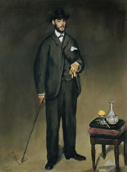Manet 96 42 Edouard Manet, Portrait of Émile Zola, 1868; oil on canvas, 146 x 114 cm. Musée d'orsay, Paris (RF 2205) [for a reproduction, see: URL: http://www.musee-orsay.