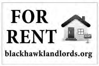 Landlords of Black Hawk, Inc. Founder & Charter Member of Landlords of Iowa, Inc. PO Box 742, Waterloo IA 50704 www.blackhawklandlords.
