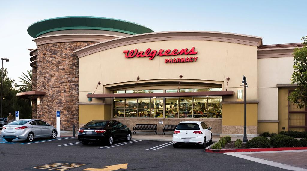 Investment Overview Marcus & Millichap is pleased to present this rare Walgreens with rent increases over the base term in Aliso Viejo, California; which is eight miles east of Laguna Beach.