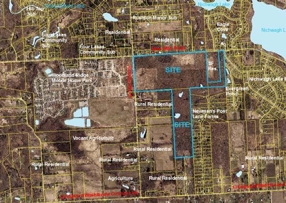 LIVINGSTON COUNTY PLANNING DEPARTMENT ZONING REVIEW CASE NUMBERS: COUNTY: Z-10-17 LOCATION: Green Oak Charter Township SECTION NUMBER: 35 and 36 TOTAL ACREAGE: 128.