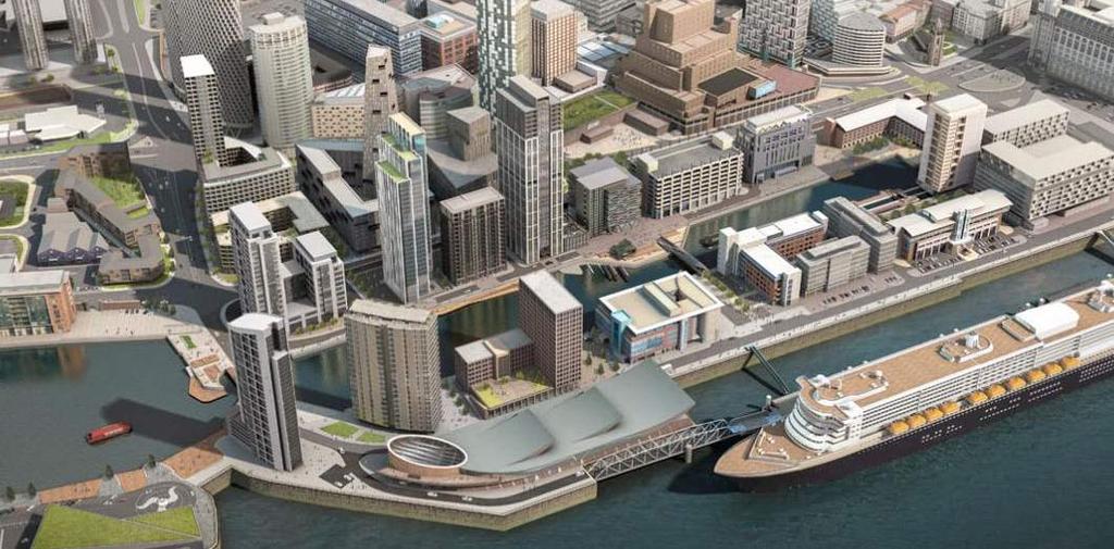 Liverpool Waters One of the most ambitious regeneration schemes in Europe, Liverpool Waters is a 5 billion project set to breath new life into Liverpools historic waterside. The site spans 2.