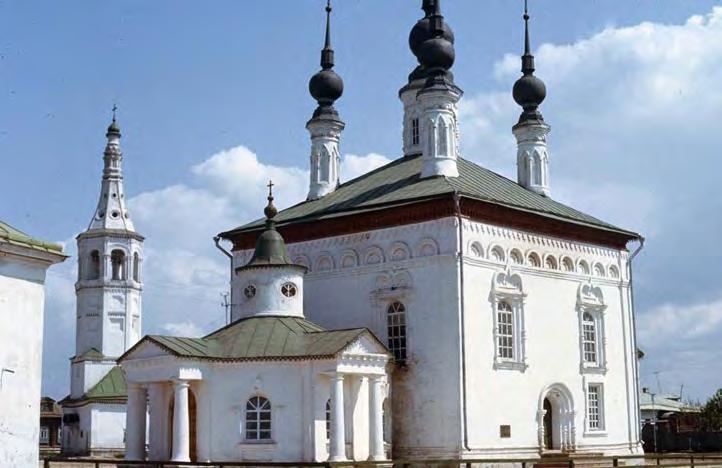 Suzdal: Tsarevokonstantinovskaya church, 1707