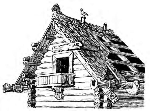 Reconstruction of roofing used in Russian medieval domestic