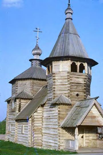 Church, from the village of Glotovo, both