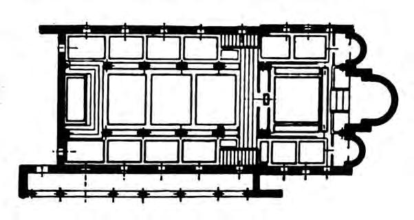 Palazzo Reale Cappella Palatina (of S Pietro), 1132-83: plan J A