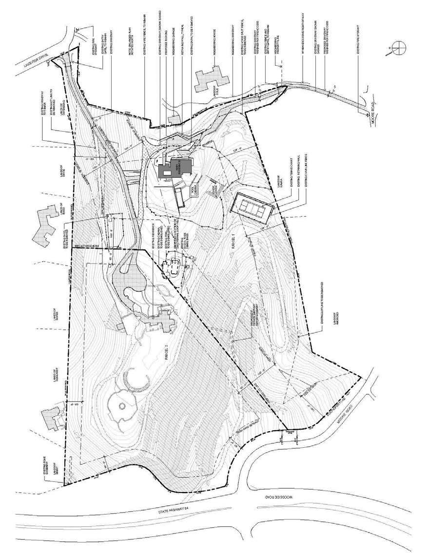 Urban Programmers Figure 1 Site plan showing the location of the proposed new development and the Davies House.