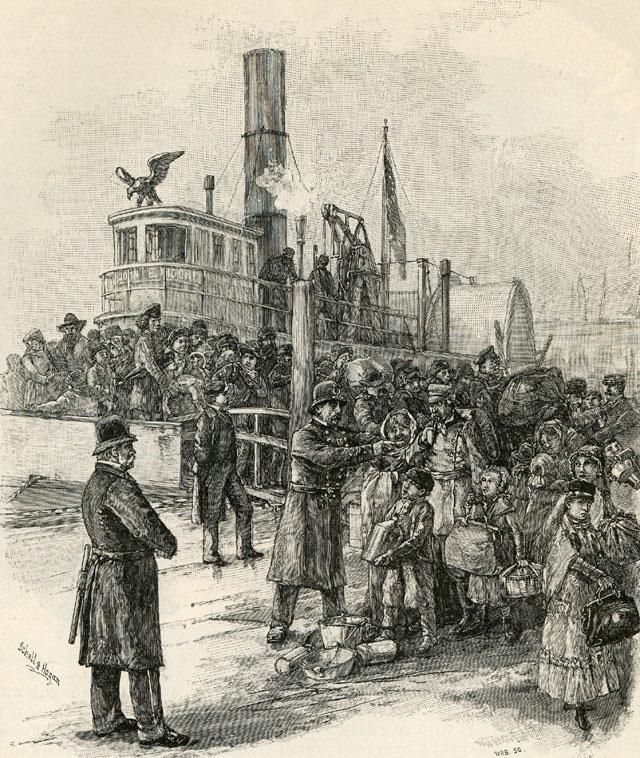 Immigrants at Castle