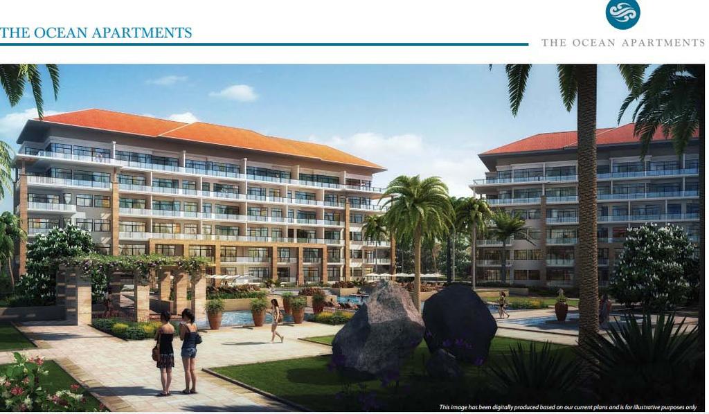 Development re-activation of projects and re-launching The Ocean Apartments Ocean Apartments completed Block A July 2015 Block A: 46 units