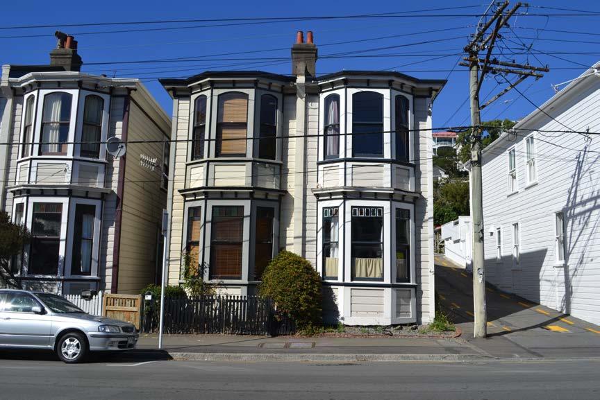 Semi-Detached House 43-45 Aro Street Summary of heritage significance Image: Charles Collins - 2015 This is the type of housing that was made popular in this period in San Francisco, and although