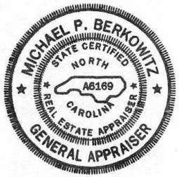 PROPOSED CELL TOWER 8165 WEBBS ROAD, DENVER, LINCOLN COUNTY, NORTH CAROLINA Page 19 of 28 CERTIFICATION OF THE ANALYST I, Michael P. Berkowitz, certify that, to the best of my knowledge and belief, 1.
