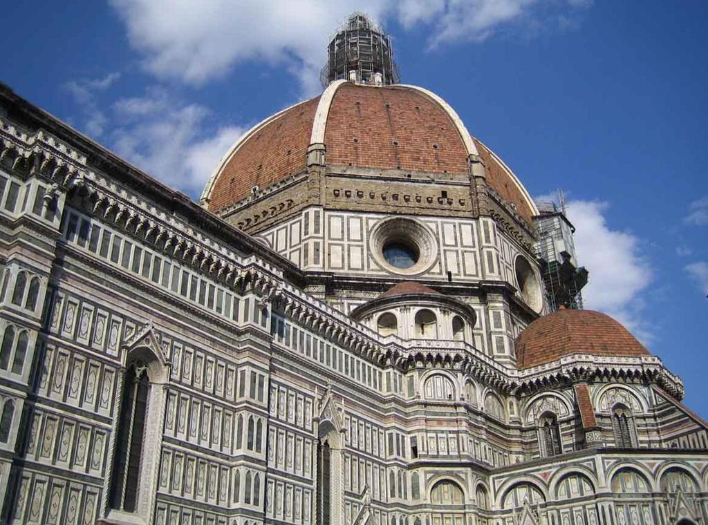 J *The Renaissance in architecture began in Florence.