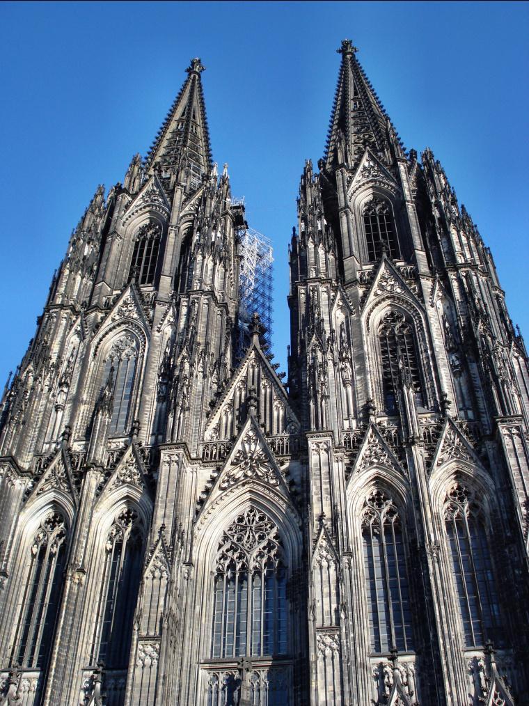 Cathedral at Cologne, Germany Another example of Gothic architecture Foundation for
