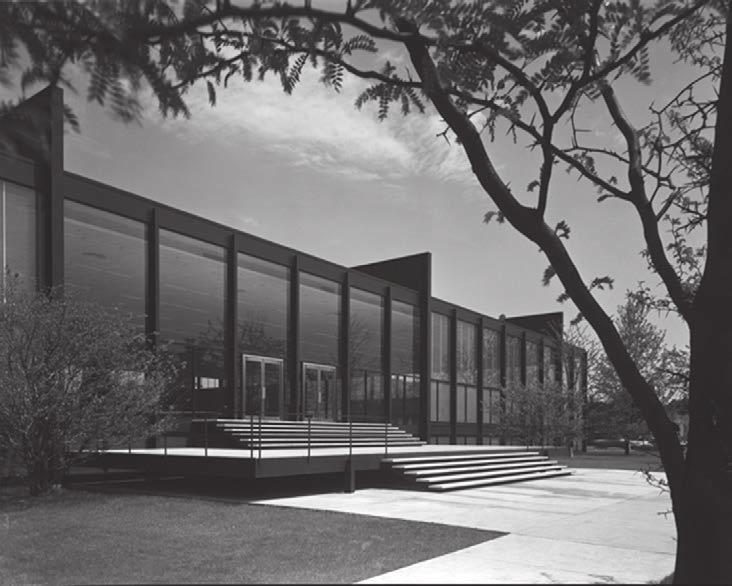 URBAN INTERVENTION THROUGH ARCHITECTURAL DESIGN 6.23 Mies's s.r. Crown Hall, c.1956 es.