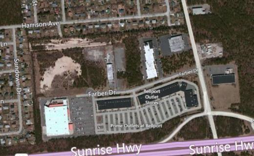 Land / Property Price Property PSF Rate Farber Drive Bellport 0.90 -Prime industrial land for sale or lease, just off Sunrise Highway near the Bellport Outlet Center.