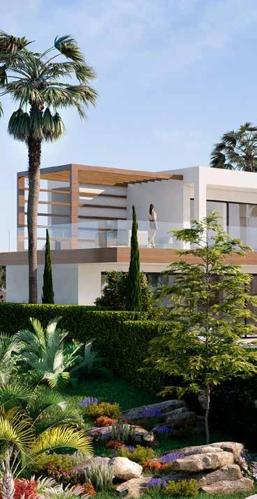 ABOUT ARBOLEDA An award-winning development team has created a beautiful cul-de-sac that cleverly contrasts state-of-the-art contemporary property designs with an ambient warmth of vegetation and